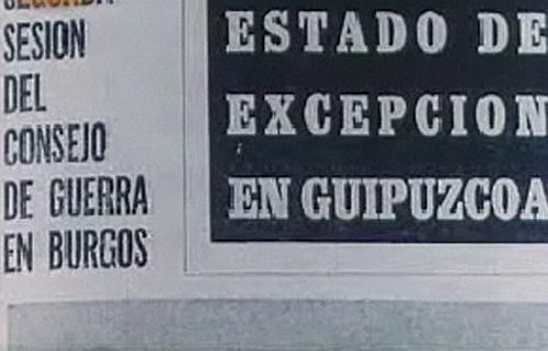 Proceso de Burgos y conmutación de penas.