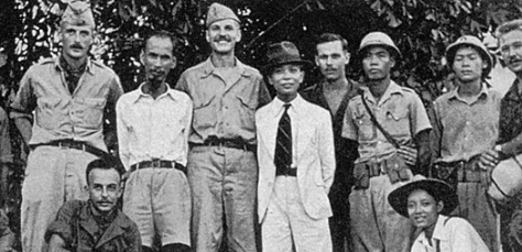 Vietnam declares independence from France, but neither France nor the United States recognize Vietnam as a separate nation.