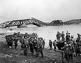 Crossing the Rhine River