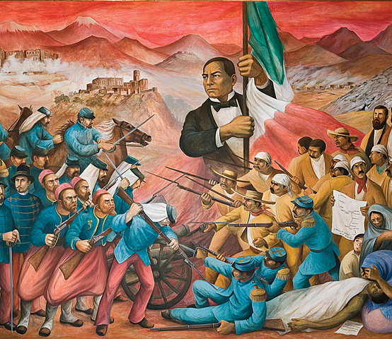 Benito Juárez, se va de la capital
