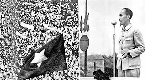 Vietnam declares independence from France, but neither France nor the United States recognize Vietnam as a separate nation