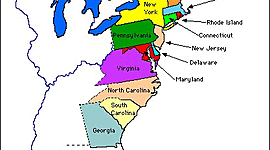 Timeline: 13 Colonies Timeline