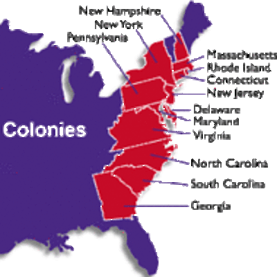 Timeline: the original 13 colonies