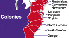 Timeline: the original 13 colonies