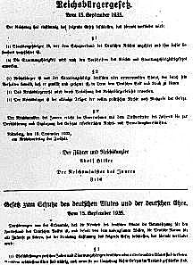 Law for the Protection of German Blood and German Honor