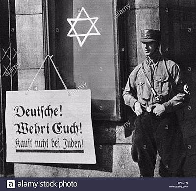 Boycott on Jewish Shops
