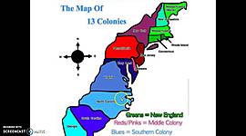 Timeline: The 13 colonys