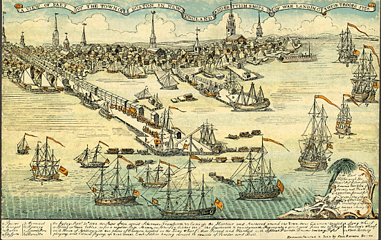 The Tea Act was passed.