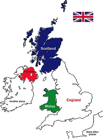 England unites with Scotland to form Britain.