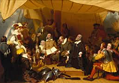 Pilgrims establish Massachusetts colony