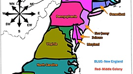 Timeline: 13 Colonies Timeline