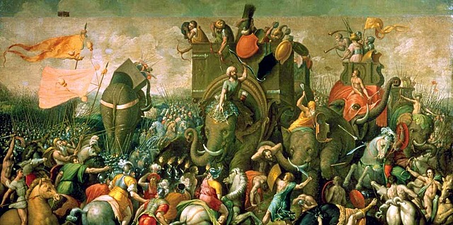 Los Romanos vencen a los Carthagineses