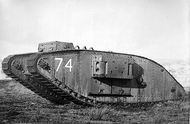 British Army first used tanks