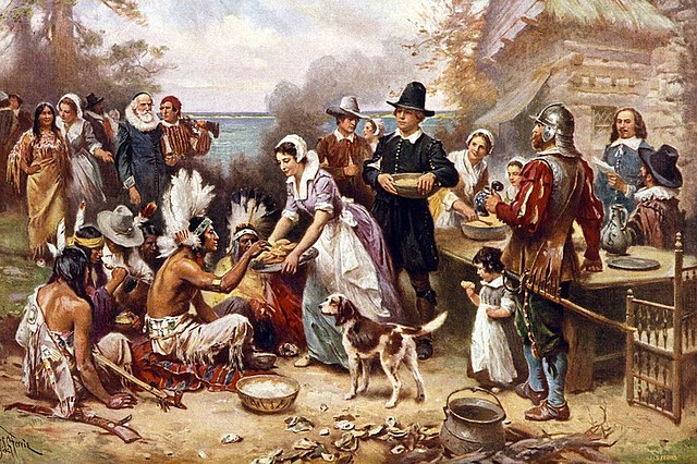 The first Thanksgiving