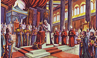 CORONACIÓN DE CARLOMAGNO