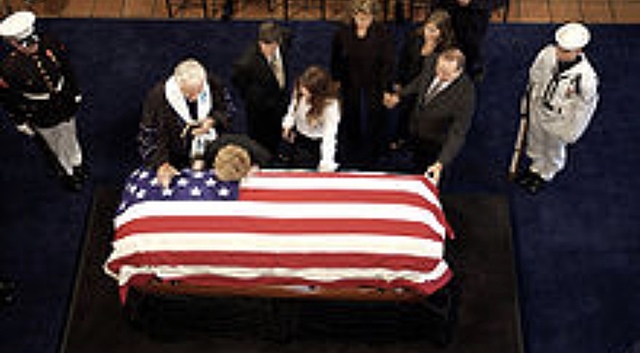 Ronald Reagan dies.