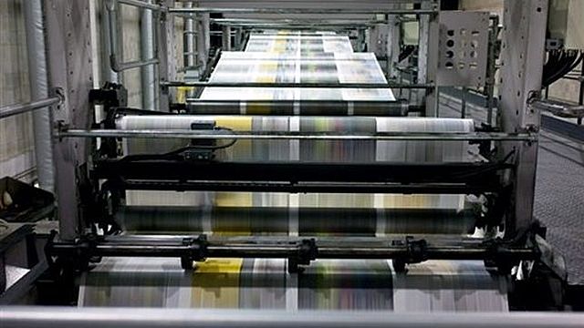 Prensa de periodicos