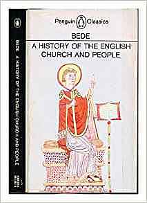 The venerable Bede finished his book