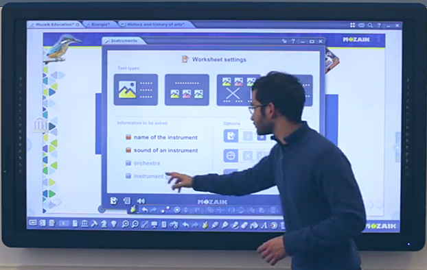 Se crea el primer pizarrón interactivo