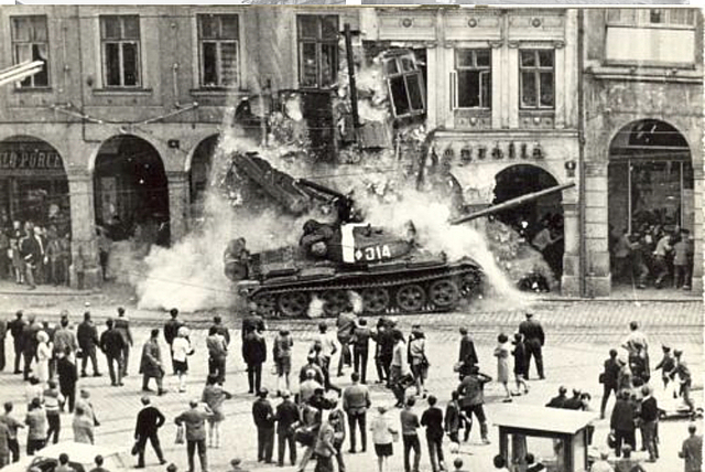 Revolt in Czechoslovakia