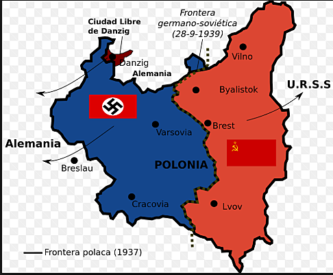 Invasione della Polonia.Inizia della Seconda Guerra Mondiale