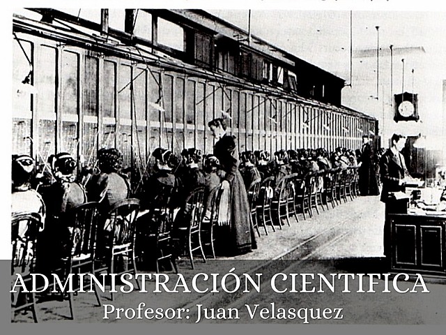 Administración cientifica.