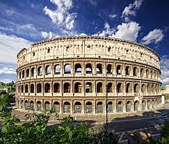 The Colosseum was built