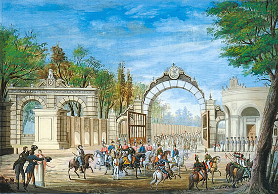 Entro Triunfante a la Ciudad de México