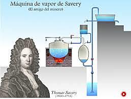 La máquina de vapor de Savery