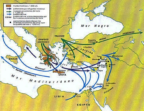 Egipto es invadido y durante el primer milenio será dominado por persas, griegos y romanos
