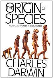Theory of evolution in On the Origin of Species by Charles Darwin