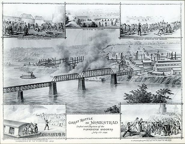 Battle at Homestead Steel