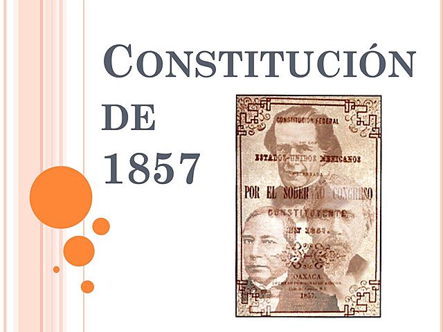 LA PROMULGACIÓN EN 1857 DE LA NUEVA CONSTITUCIÓN DE MÉXICO