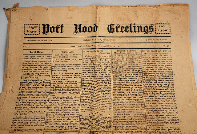 The invention of the newspaper