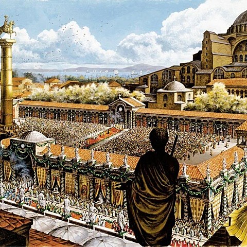 La ciudad de Constantinopla es fundada