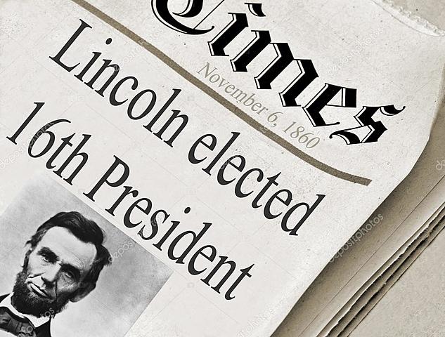 Abraham Lincoln Elected President