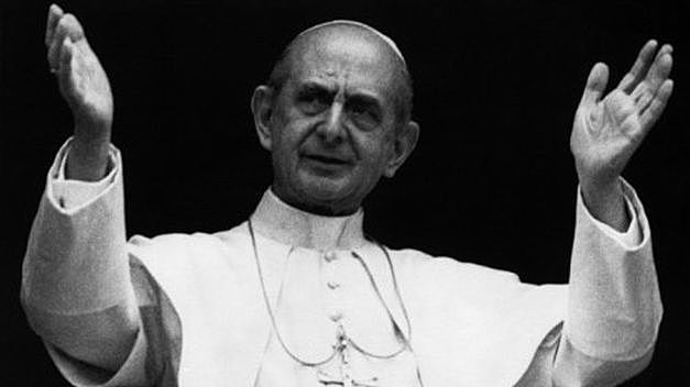 Visita del papa Pablo VI