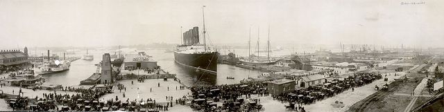 Lusitania sunk