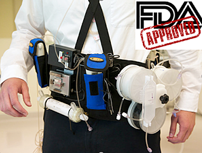 LA FDA APRUEBA LOS PRIMEROS ENSAYOS CLÍNICOS EN HUMANOS DE UNA MÁQUINA DE DIÁLISIS PORTÁTIL