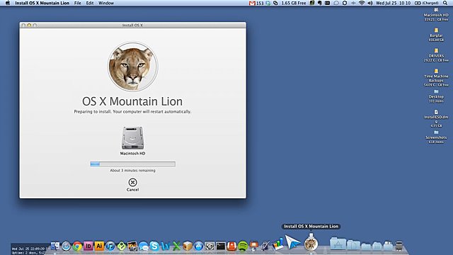Mac OS X 10.8 Mountain Lion
