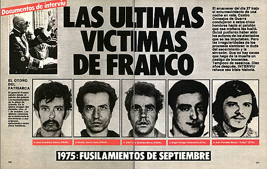 Fusilamiento y Ley Antiterrorismo