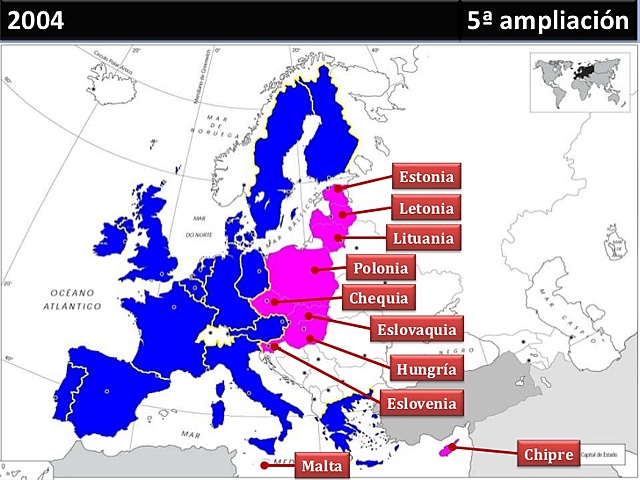 Mayor ampliación de la Unión Europea