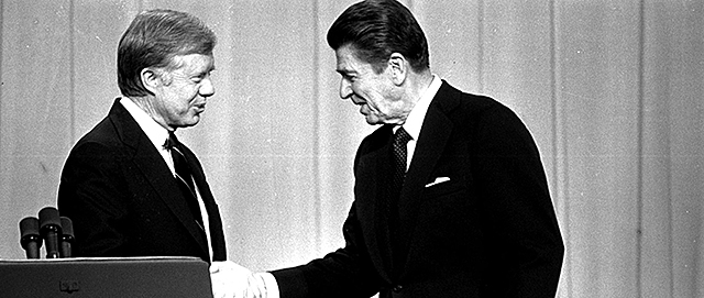 Triunfo electoral en EE.UU de Ronald Reagan.