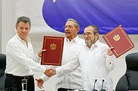 firma de la paz con las FARC