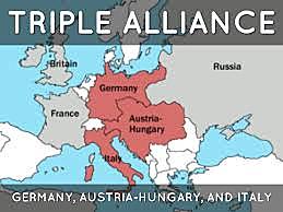 Triple Alliance is formed between Germany, Austria, and Italy