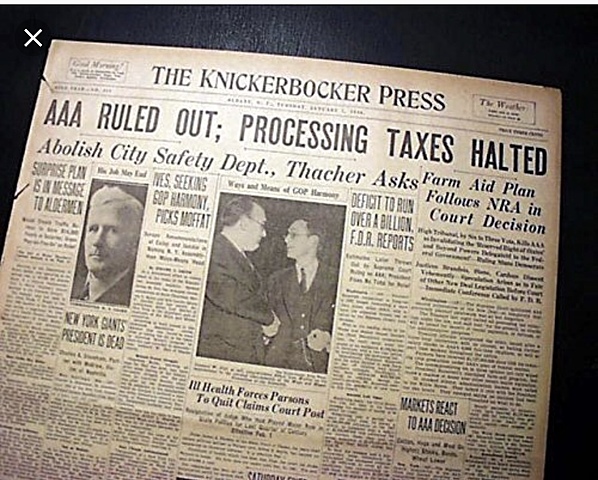 Farm Bill Ruled Unconstitutional