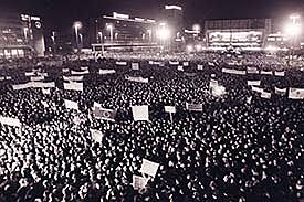 Monday demonstrations