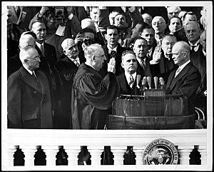 Dwight D. Eisenhower Inaugurated