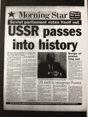 USSR Is Dissolved