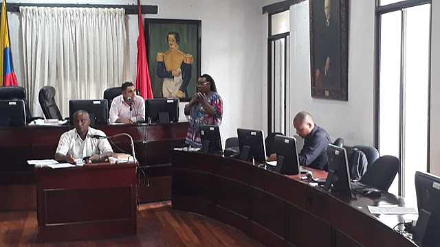 Socialización para la aprobación del proyecto de acuerdo  del CIDEAM de Santander de Quilichao.